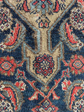 4’6 x 6’7 Antique Persian Bibikabad Rug #2737 - Blue Parakeet Rugs