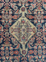 4’6 x 6’7 Antique Persian Bibikabad Rug #2737 - Blue Parakeet Rugs