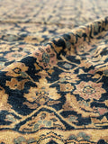 9'1 x 11'9 Antique Persian Malayer rug #2221 / 9x12 Vintage Rug - Blue Parakeet Rugs