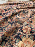 6'9 x 13'8 Antique Persian Mahal rug #1888 / 7x14 Vintage Rug - Blue Parakeet Rugs