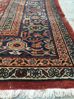 14' x 17' Oversized 1920's Hand Knotted Rug - Blue Parakeet Rugs