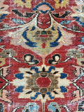 14' x 17' Oversized 1920's Hand Knotted Rug - Blue Parakeet Rugs