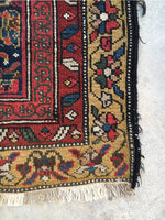 5'4" x 15'2" Antique Oriental Rug Runner - Blue Parakeet Rugs