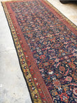 5'4" x 15'2" Antique Oriental Rug Runner - Blue Parakeet Rugs