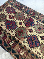 4x6 Worn Tribal Rug