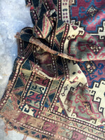 4x6 Worn Tribal Rug