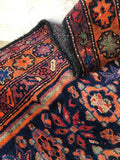 4'1" x 14'9" Antique Northwest Carpet / Vintage Runner / 4x15 rug - Blue Parakeet Rugs
