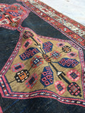 3'5" x 15'3" NW Persian Runner #2271 - Blue Parakeet Rugs
