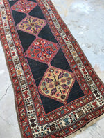 3'5" x 15'3" NW Persian Runner #2271 - Blue Parakeet Rugs