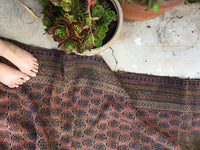 3'3" x 10'10" Antique Bakhtiari Runner /  Rug Runner - Blue Parakeet Rugs