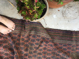 3'3" x 10'10" Antique Bakhtiari Runner /  Rug Runner - Blue Parakeet Rugs