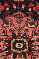 7'1" x 9'9" Antique Bakhtiari Rug / Large Vintage Rug / 7x10 Vintage Rug - Blue Parakeet Rugs