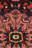 7'1" x 9'9" Antique Bakhtiari Rug / Large Vintage Rug / 7x10 Vintage Rug - Blue Parakeet Rugs