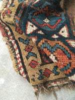 4’2 x 9’2 Antique Caucasian Runner (#1290) - Blue Parakeet Rugs