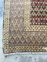 4’2 x 12’ Persian Tabriz Runner / rug runner / (#400) - Blue Parakeet Rugs