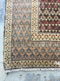 4’2 x 12’ Persian Tabriz Runner / rug runner / (#400) - Blue Parakeet Rugs