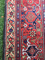 6'4" x 13'5" Antique Mahal Rug - Blue Parakeet Rugs