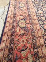 8’1 x 11’2 Antique Persian Tabriz Rug (#1048) - Blue Parakeet Rugs