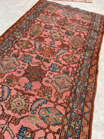 3’4 x 6’3 Antique Persian Malayer #2373 at Anthropologie / Small Malayer / Small 3x6 Rug - Blue Parakeet Rugs