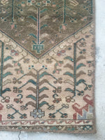 1’9 x 4’8 skinny vintage Persian runner (#1292ML) - Blue Parakeet Rugs