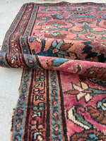 2’5 x 4’1 Antique Persian Malayer #2543 / Small Vintage  Rug - Blue Parakeet Rugs