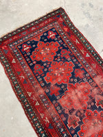 3’9 x 7’5 Antique Kazak Rug #2405ML - Blue Parakeet Rugs