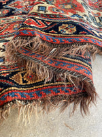 6’3 x 12’7 Antique Persian Rug #2465 - Blue Parakeet Rugs