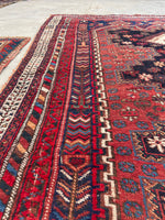 5’1 x 6’6 Antique Persian Afshar Rug (#1295) - Blue Parakeet Rugs