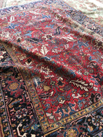 [vintage rugs] - Blue Parakeet Rugs