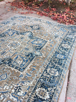 [vintage rugs] - Blue Parakeet Rugs