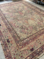 9’4 x 13’2 Persian Lavar rug #2656 - Blue Parakeet Rugs