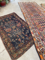 3’2 x 5’4 Antique Persian Ardebil rug #2248 - Blue Parakeet Rugs