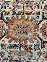 7’7 x 10’3  Late 19th Century Persian Mahal rug (#2371) - Blue Parakeet Rugs