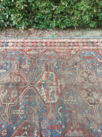 4’8 x 5’9 Persian Shiraz Tribal Rug - Blue Parakeet Rugs