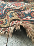 4’2 x 9’2 Antique Caucasian Runner (#1290) - Blue Parakeet Rugs