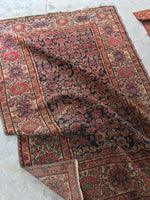 4’3 x 6’3 Antique Persian Malayer (#1384) - Blue Parakeet Rugs