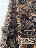 5’7 x 7’ Antique Shiraz Tribal Rug (#1376) - Blue Parakeet Rugs
