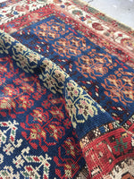 3’3 x 9’9 Antique Caucasian Runner (#1287ML) - Blue Parakeet Rugs