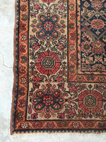 4’3 x 6’3 Antique Persian Malayer (#1384) - Blue Parakeet Rugs