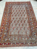 6x9 Antique Persian Paisley Mahal Rug #2182 - Blue Parakeet Rugs