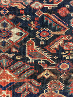 6’3 x 12’7 Antique Persian Rug #2465 - Blue Parakeet Rugs