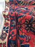 11x14 Antique Persian Ferahan Sarouk (#1381) - Blue Parakeet Rugs