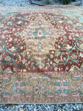 9'2 x 11'5 finely woven antique Persian Malayer (#1090ML) - Blue Parakeet Rugs