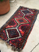 1’7 x 3’ Vintage SW Persian Scatter Rug (#1285) at Anthropologie - Blue Parakeet Rugs