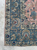 8x14 Antique Persian Lavar rug #2515 - Blue Parakeet Rugs