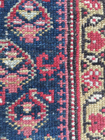3’9 x 15’4 Antique Kurdish Runner (#1370) - Blue Parakeet Rugs