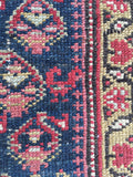 3’9 x 15’4 Antique Kurdish Runner (#1370) - Blue Parakeet Rugs