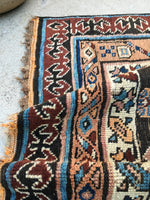 [vintage rugs] - Blue Parakeet Rugs