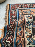 [vintage rugs] - Blue Parakeet Rugs