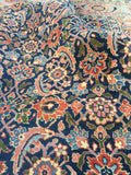 7’4 x11’2 Antique Persian Tabriz Rug #1355 - Blue Parakeet Rugs